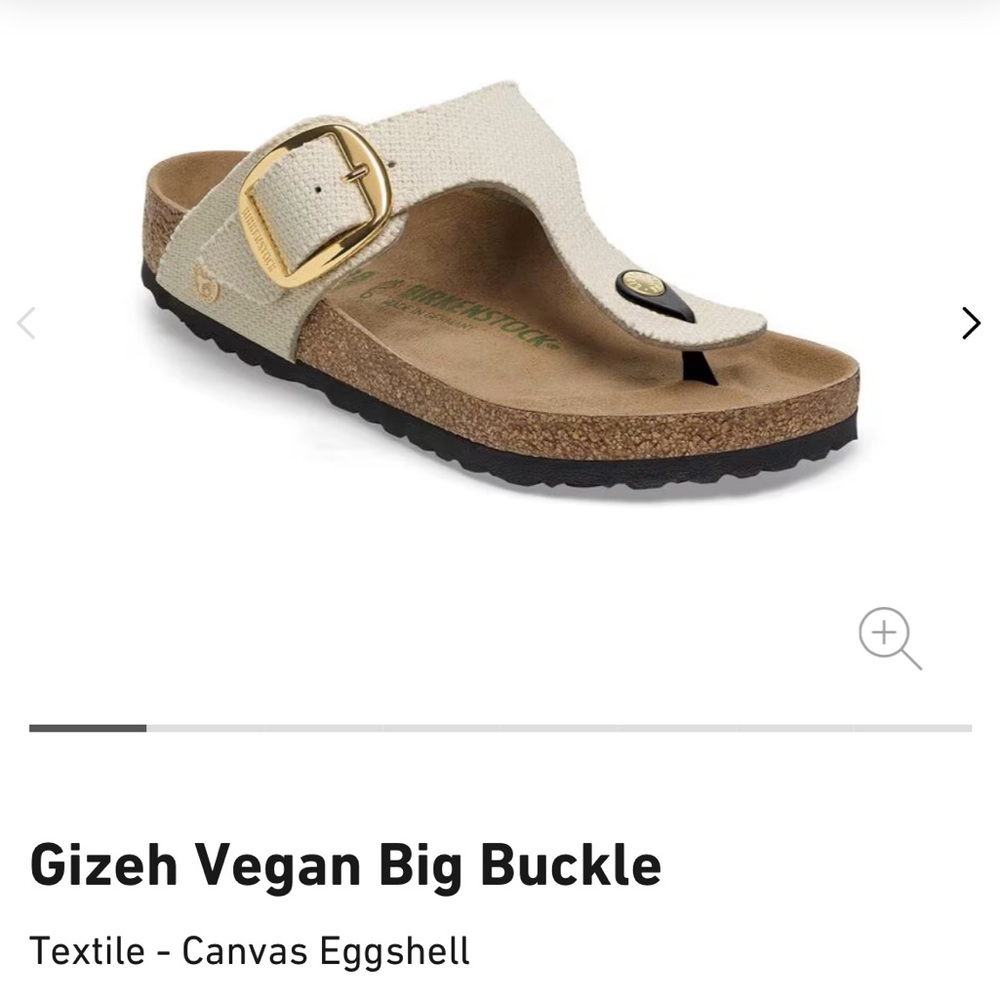 Birkenstock Gizeh Vegan Big Buckle